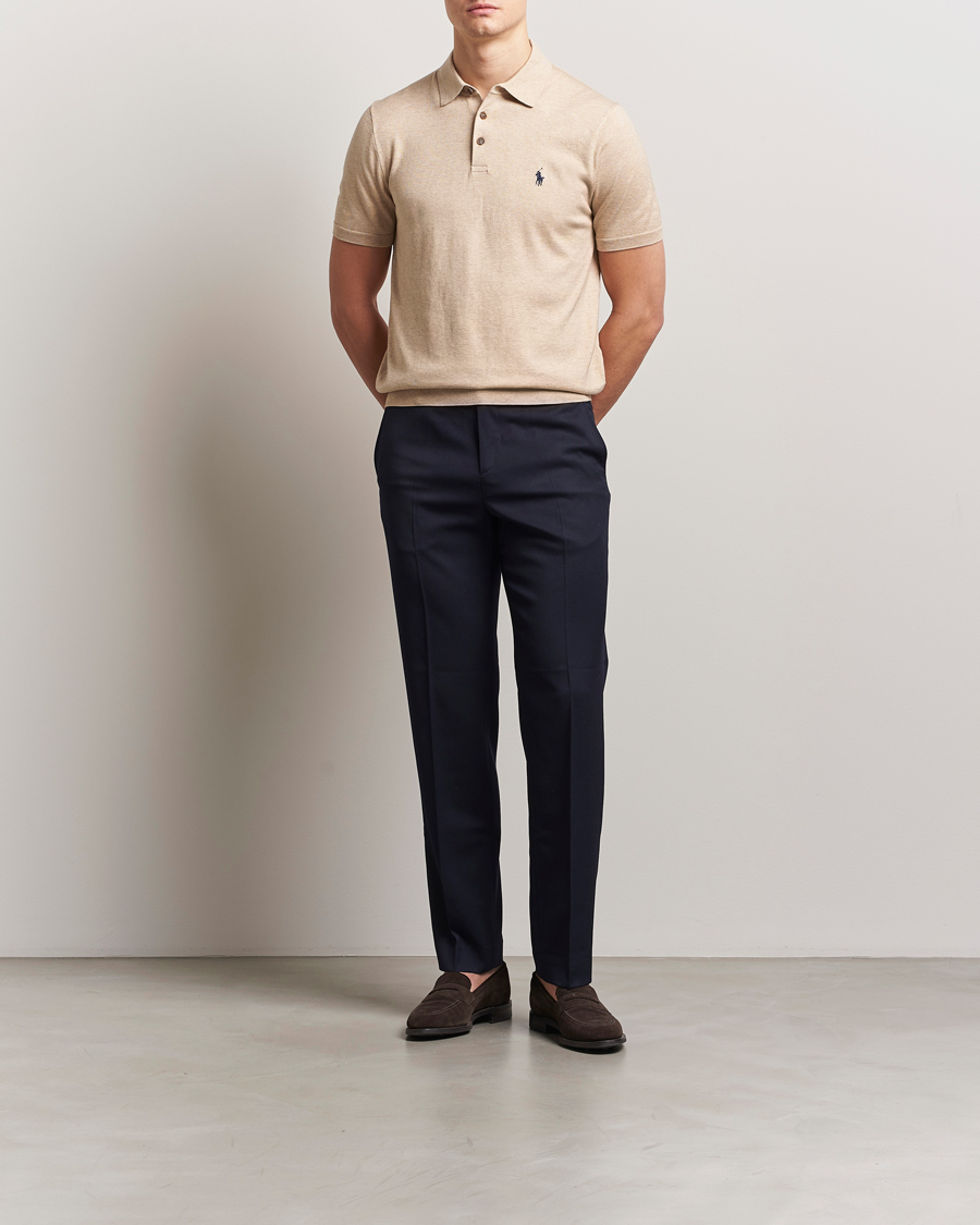 Herren | Poloshirts | Polo Ralph Lauren | Cotton Knitted Polo Dune Melange