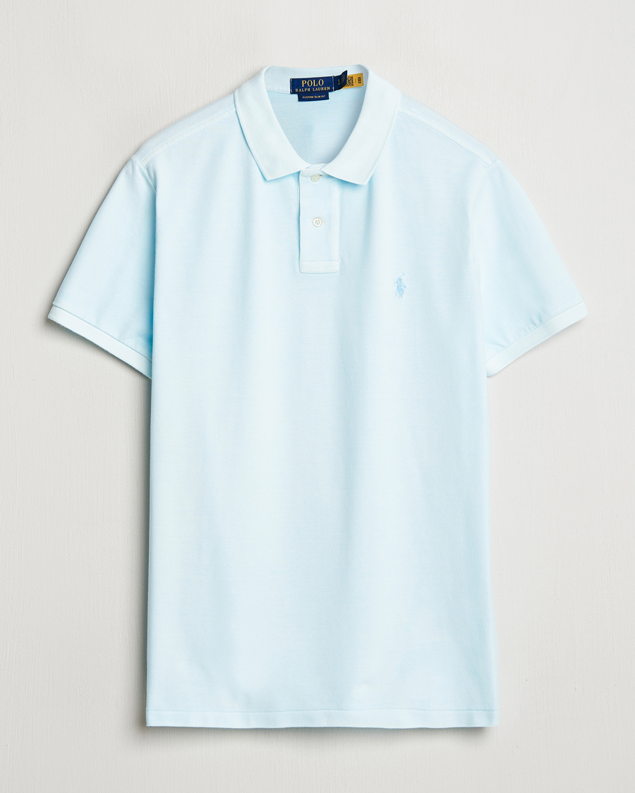 Herren | Poloshirts | Polo Ralph Lauren | Custom Slim Fit Polo Sky
