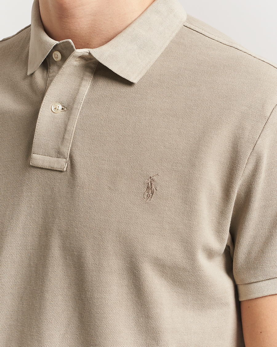 Herren | Poloshirts | Polo Ralph Lauren | Custom Slim Fit Polo Olive