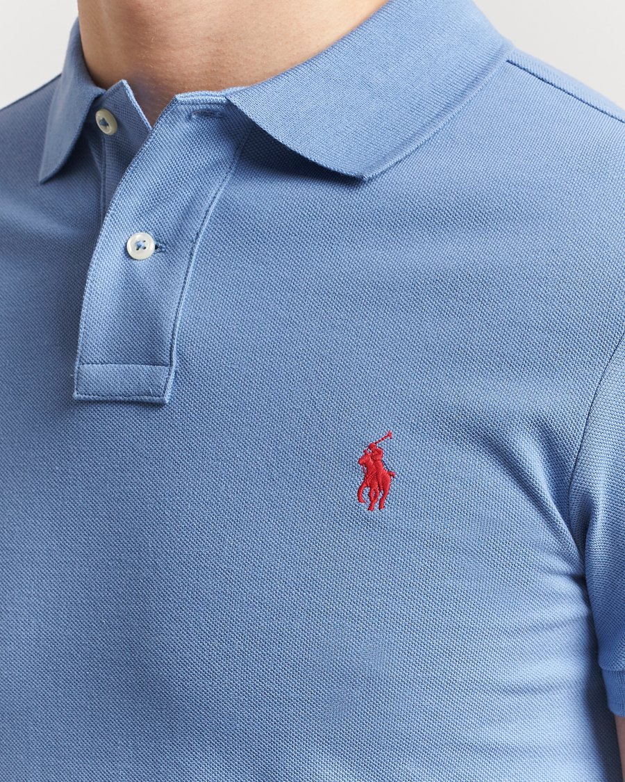Herren | Poloshirts | Polo Ralph Lauren | Slim Fit Polo Campus Blue