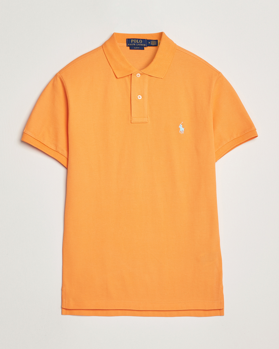 Herren | Poloshirts | Polo Ralph Lauren | Slim Fit Polo Classic Peach
