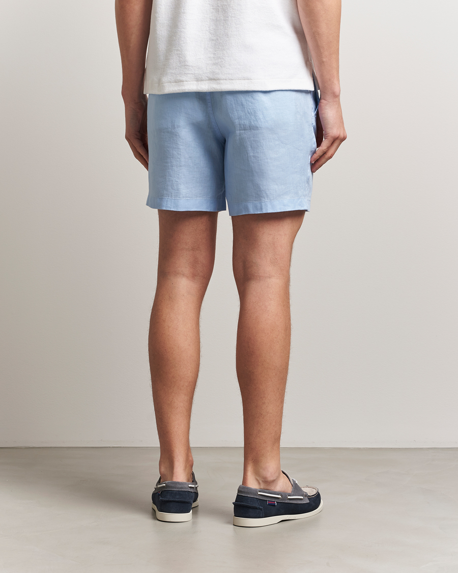 Herren | Shorts | Polo Ralph Lauren | Prepster Drawstring Linen Shorts Office Blue