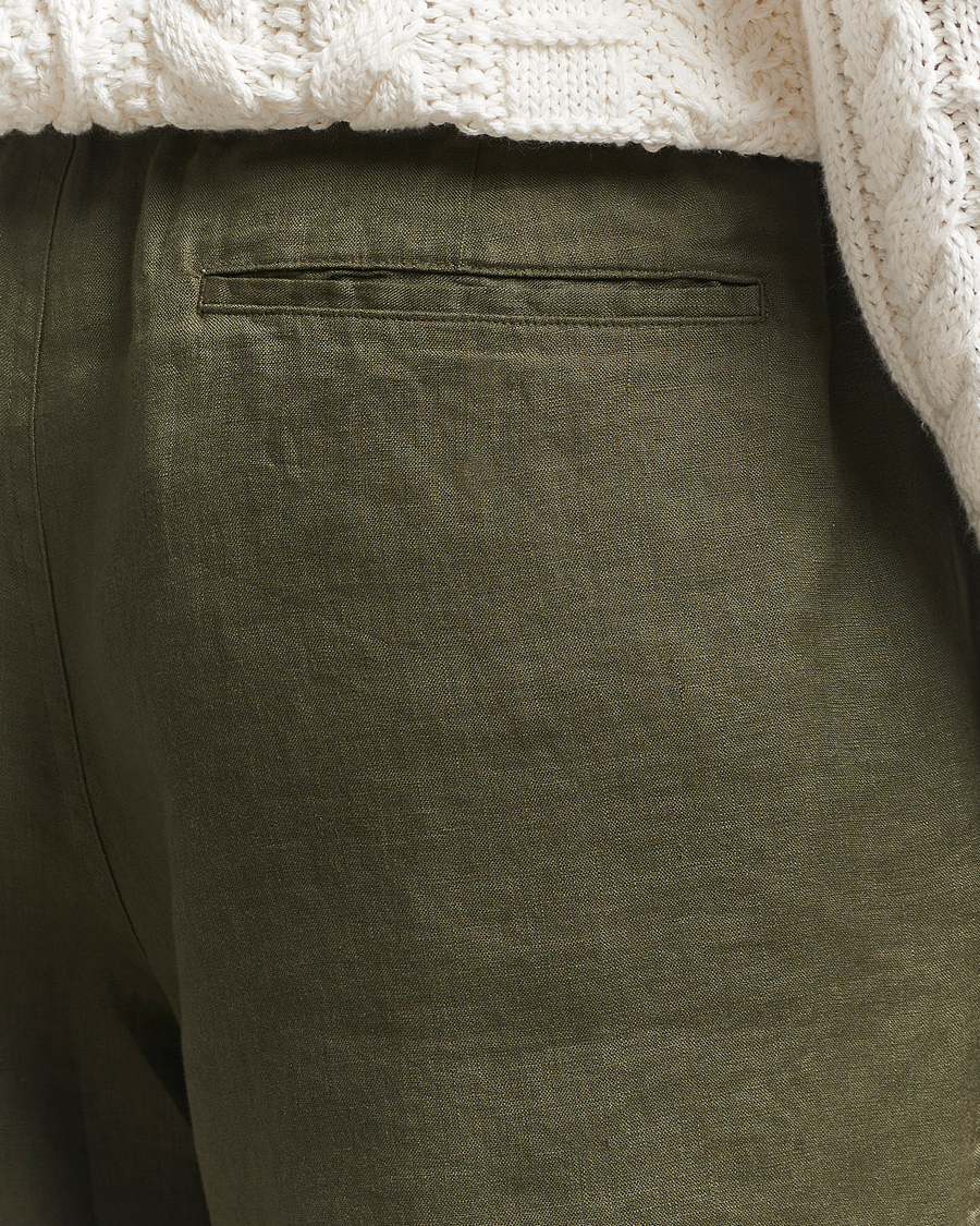 Herren | Shorts | Polo Ralph Lauren | Prepster Drawstring Linen Shorts New Olive