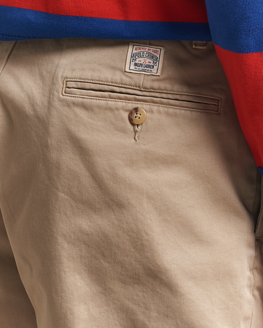Herren | Shorts | Polo Ralph Lauren | Cormac Pleated Shorts RL Khaki