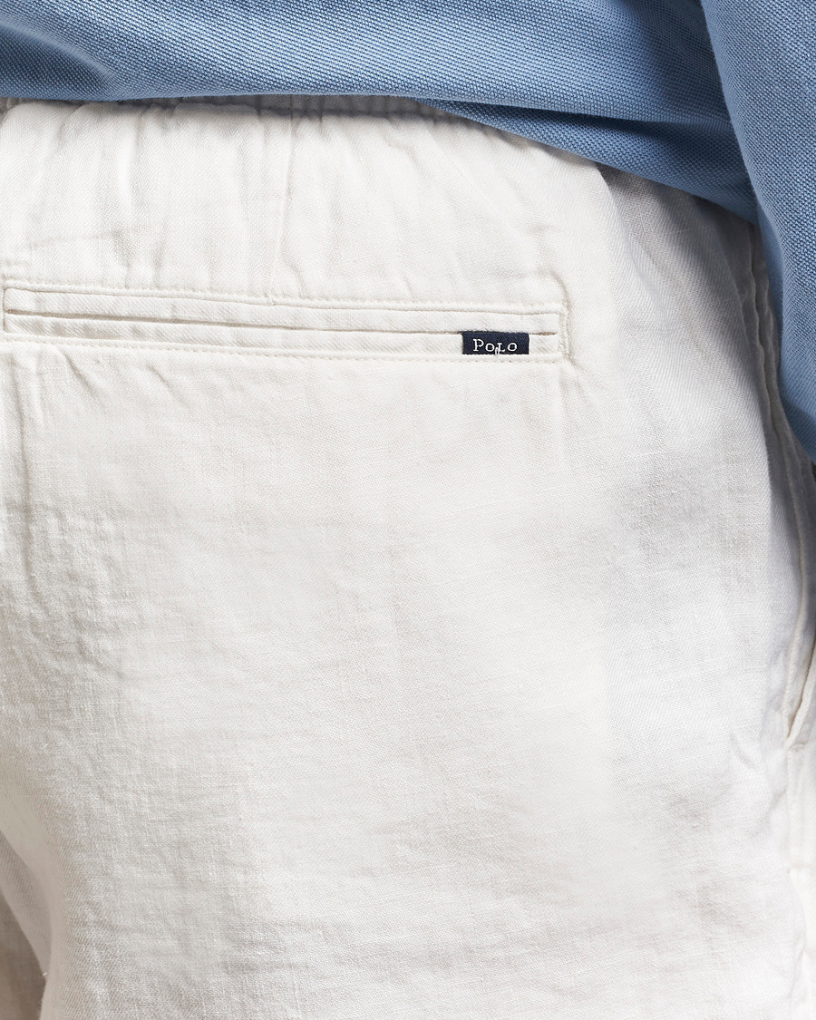 Herren | Shorts | Polo Ralph Lauren | Prepster Linen Shorts Deckwash White
