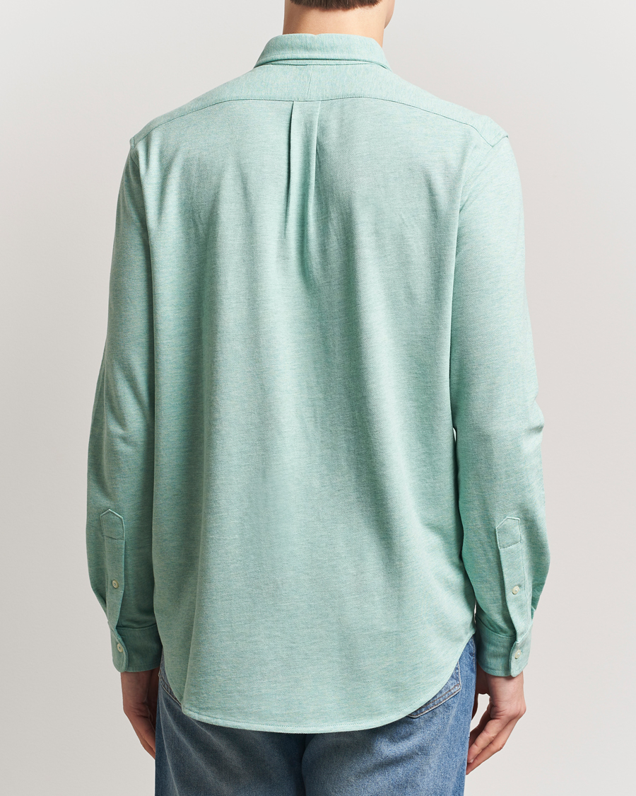 Herren | Hemden | Polo Ralph Lauren | Featherweight Mesh Shirt Celadon Heather
