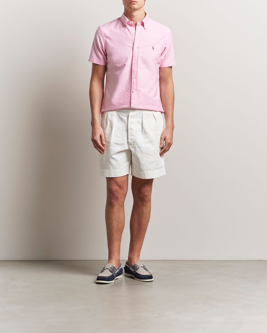 Herren | Hemden | Polo Ralph Lauren | Short Sleeve Oxford Shirt New Rose