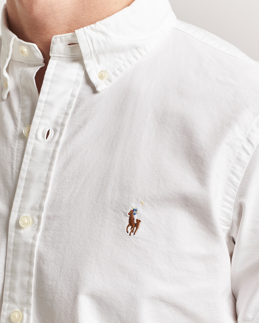 Herren | Hemden | Polo Ralph Lauren | Short Sleeve Oxford Shirt White