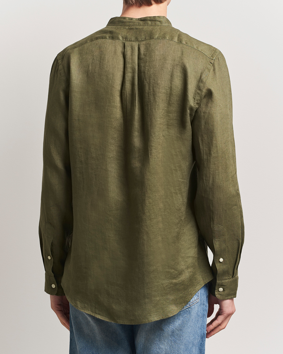 Herren | Hemden | Polo Ralph Lauren | Slim Fit Linen Shirt New Olive