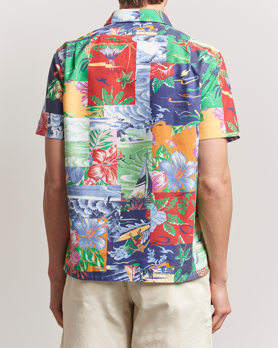 Herren | Hemden | Polo Ralph Lauren | Short Sleeve Flower Shirt Beach Patchwork