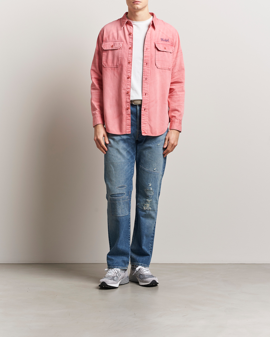 Herren | Hemden | Polo Ralph Lauren | Garment Dyed Overshirt Nantucket Red