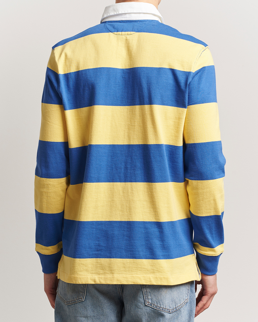 Herren | Pullover | Polo Ralph Lauren | Barstriped Rugger Yellow/Blue