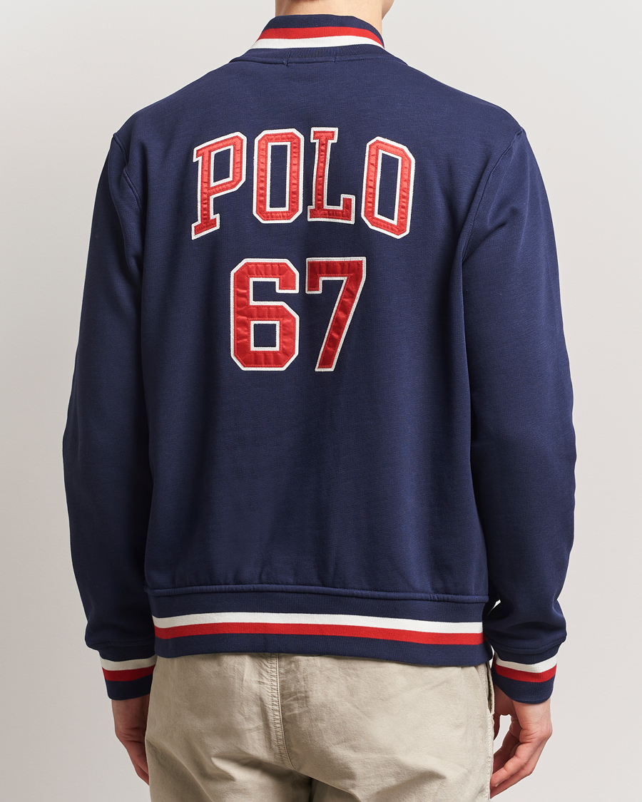 Herren | Pullover | Polo Ralph Lauren | Bomber Vintage Fleece Sweater Cruise Navy