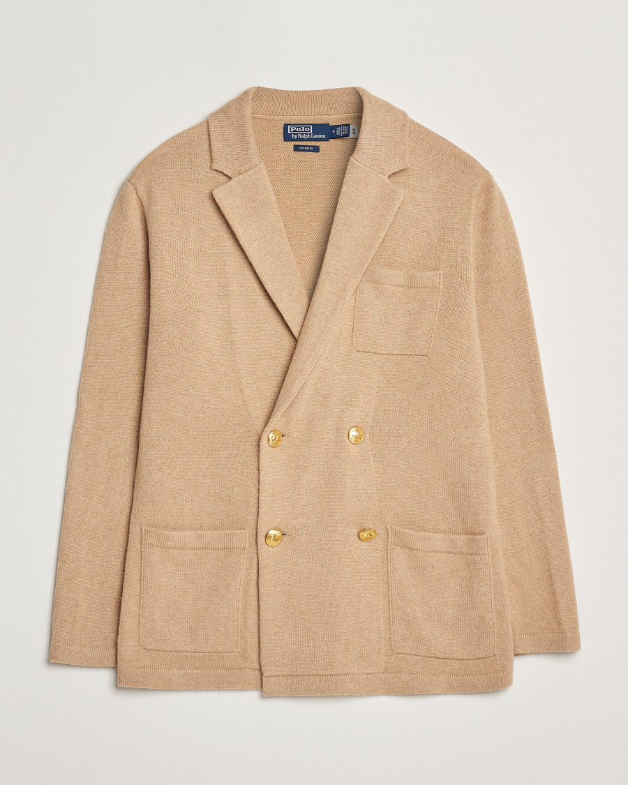 Herren | Pullover | Polo Ralph Lauren | Double Breasted Cashmere Cardigan Dune Melange