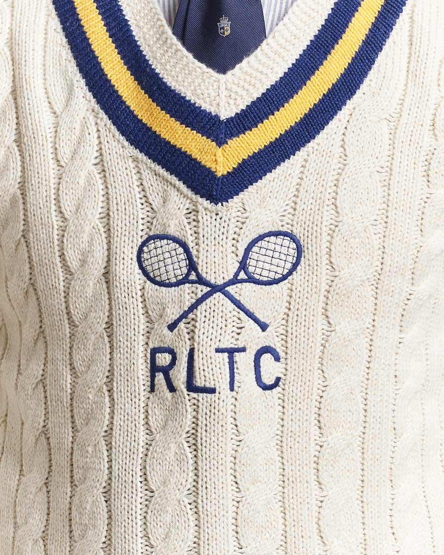 Herren | Pullover | Polo Ralph Lauren | Cricket Cotton/Cashmere Sweater Cream