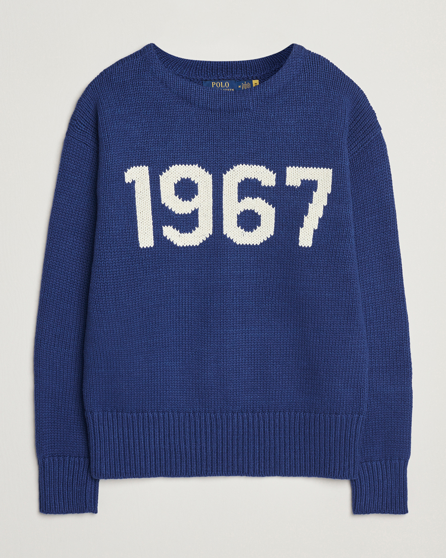 Herren | Pullover | Polo Ralph Lauren | 1967 Knitted Sweater Blue