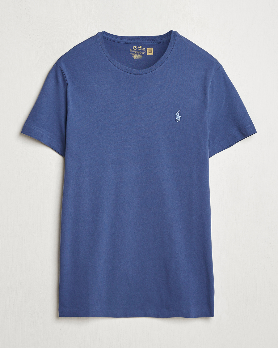 Herren | T-Shirts | Polo Ralph Lauren | Crew Neck T-Shirt Light Navy