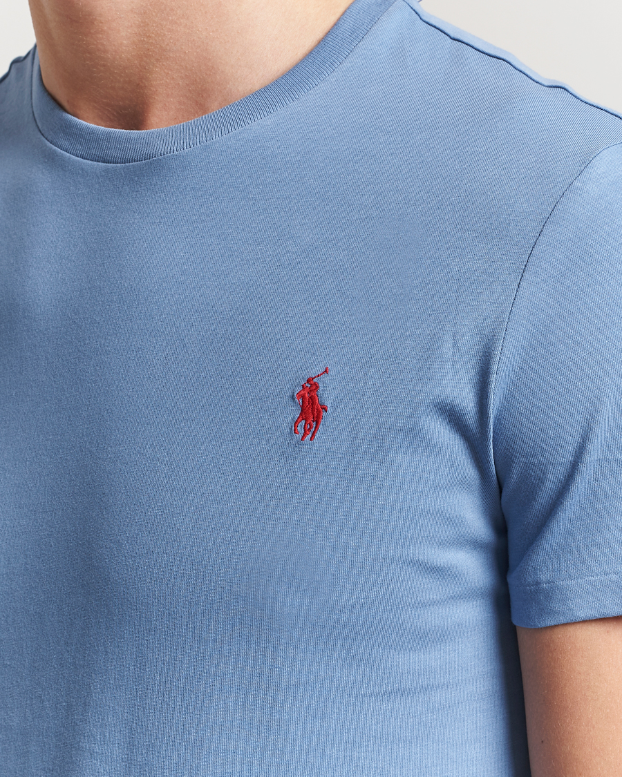 Herren | T-Shirts | Polo Ralph Lauren | Crew Neck T-Shirt Campus Blue