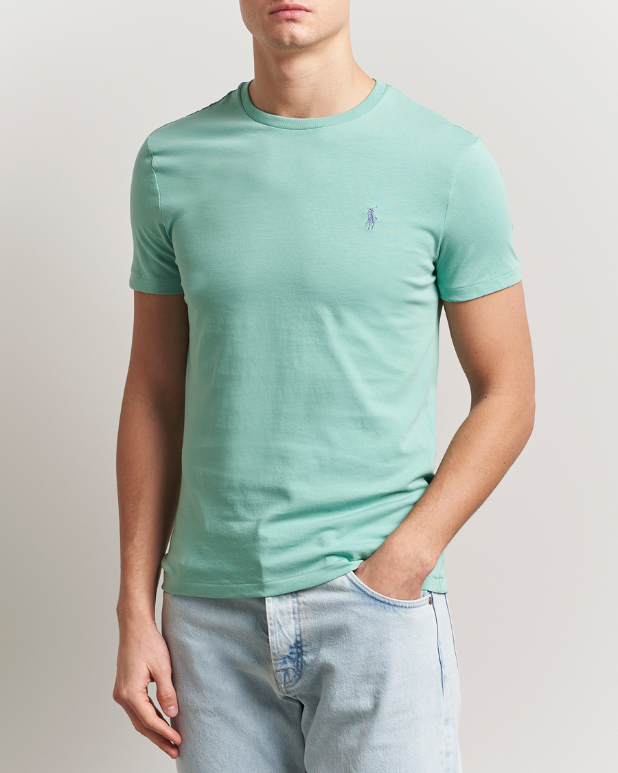 Herren | T-Shirts | Polo Ralph Lauren | Crew Neck T-Shirt Celadon