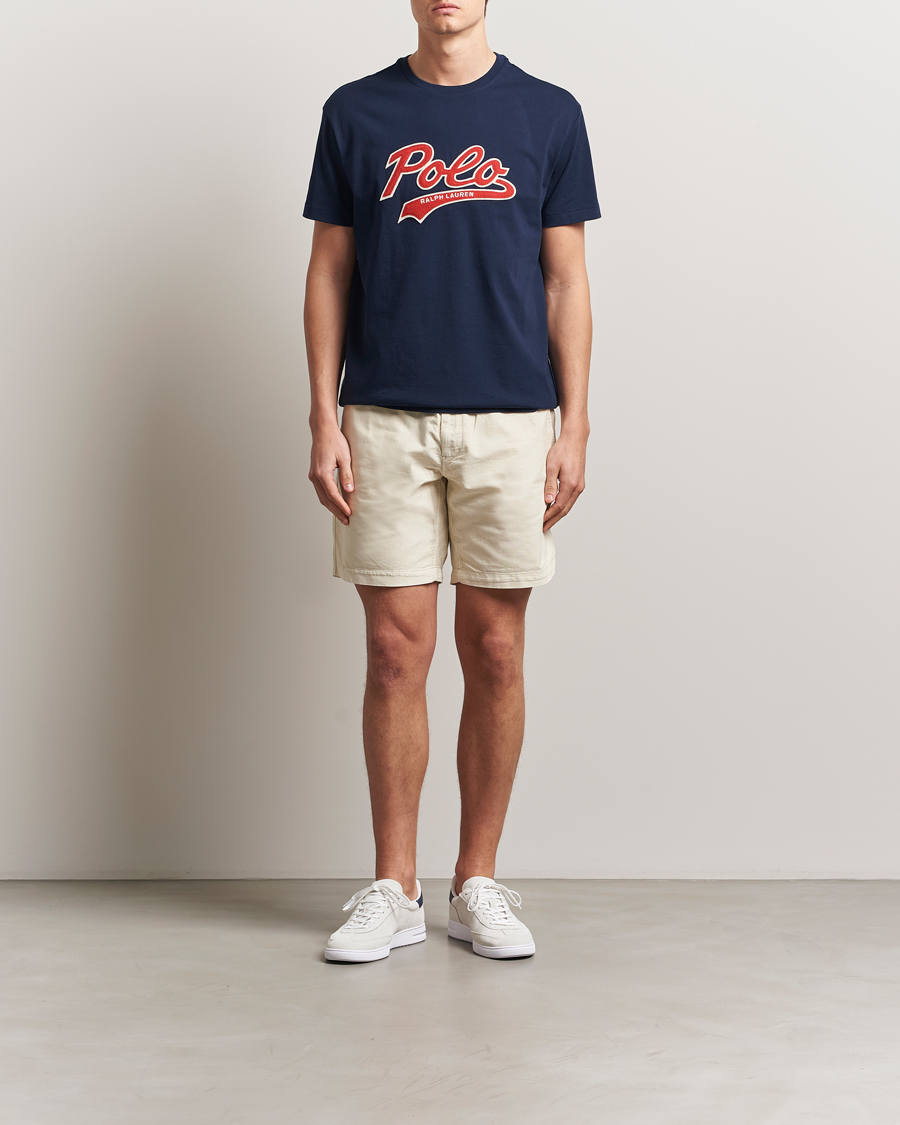 Herren | T-Shirts | Polo Ralph Lauren | Crew Neck Logo T-Shirt Cruise Navy