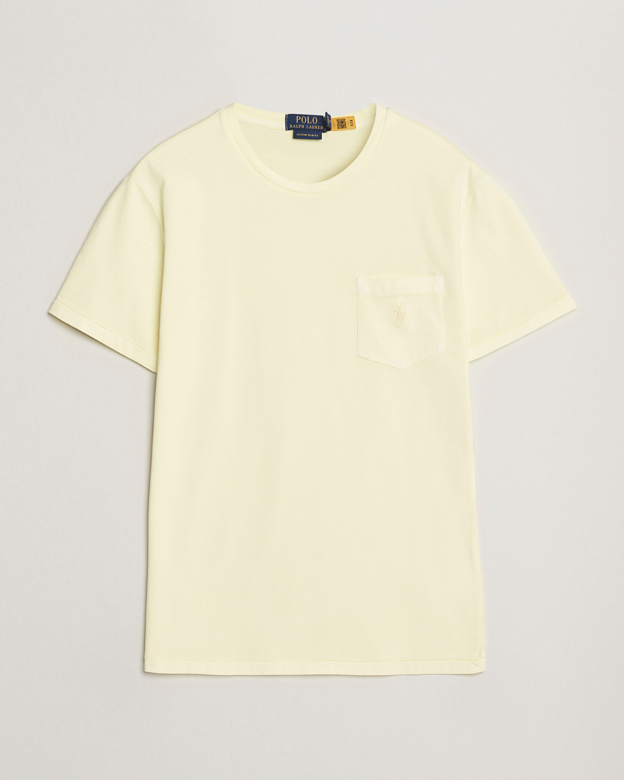 Herren | T-Shirts | Polo Ralph Lauren | Crew Neck Pocket T-Shirt Lime