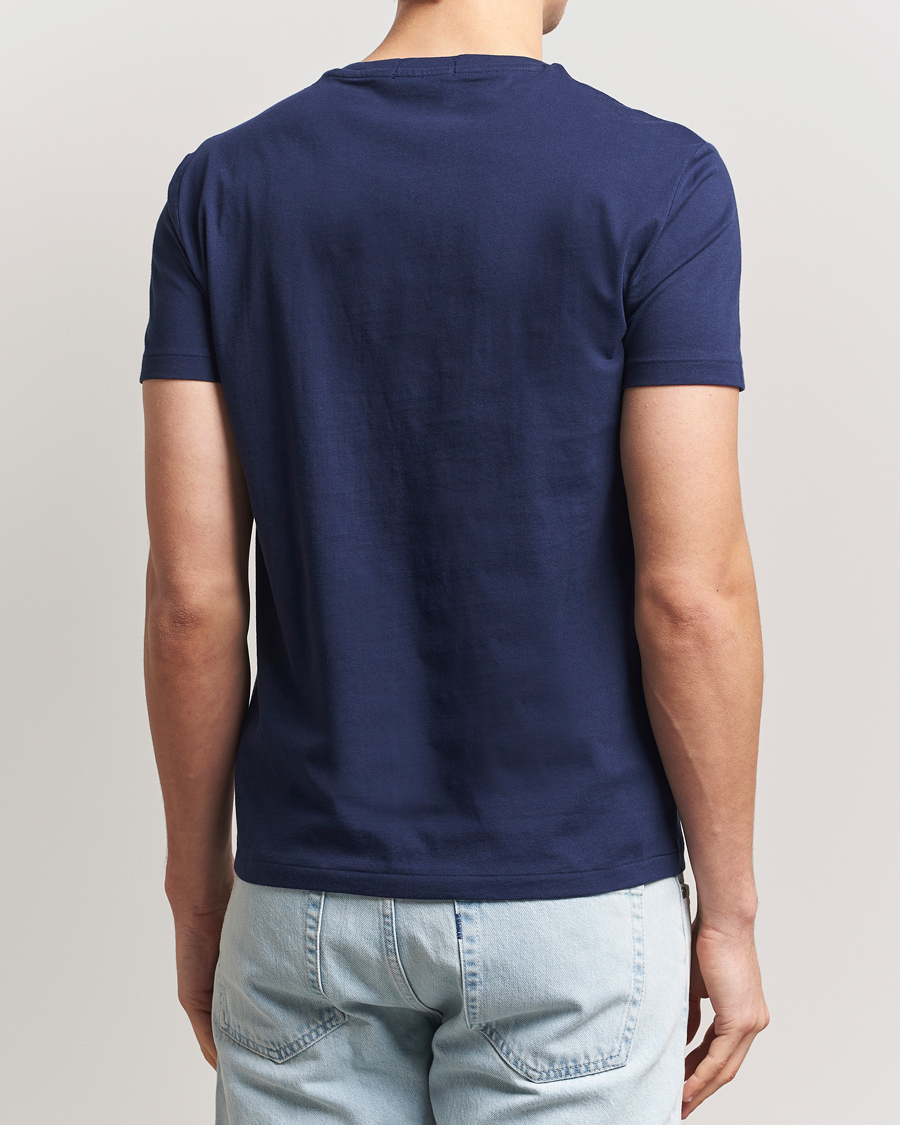 Herren | T-Shirts | Polo Ralph Lauren | Denim Bear Crew Neck T-Shirt Newport Navy
