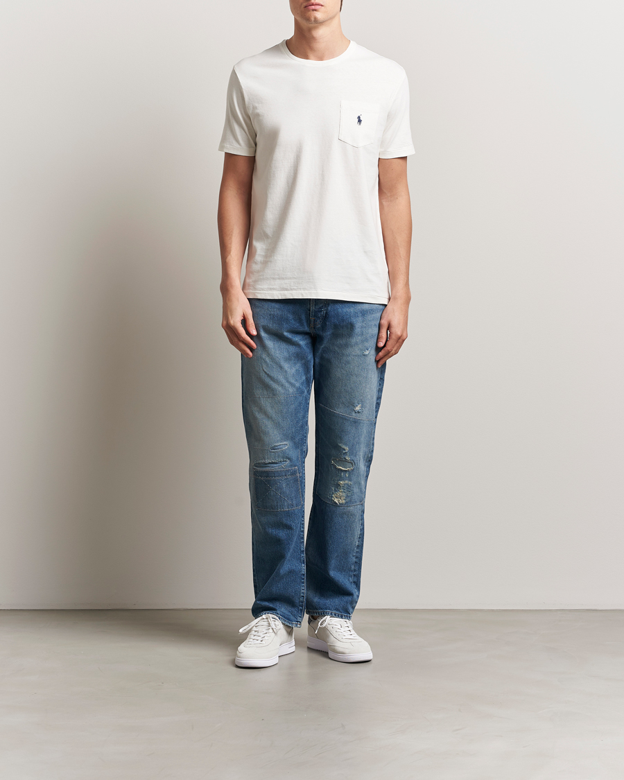 Herren | T-Shirts | Polo Ralph Lauren | Cotton Linen T-Shirt Nevis