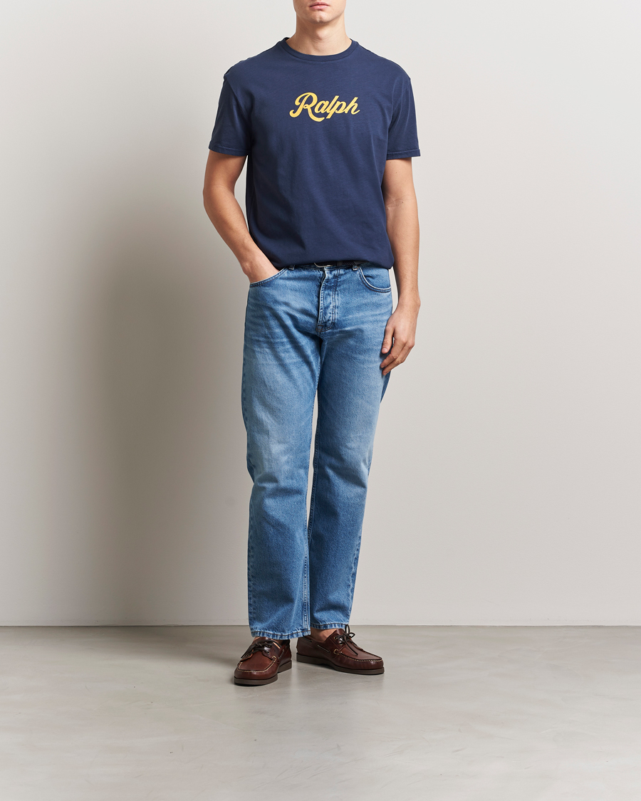 Herren | T-Shirts | Polo Ralph Lauren | Printed Ralph T-Shirt Navy