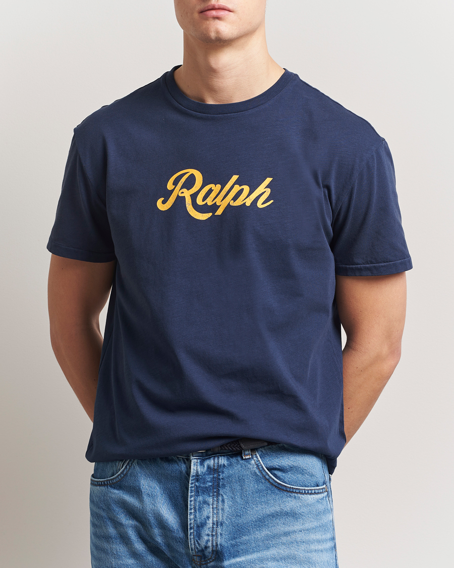 Herren | T-Shirts | Polo Ralph Lauren | Printed Ralph T-Shirt Navy