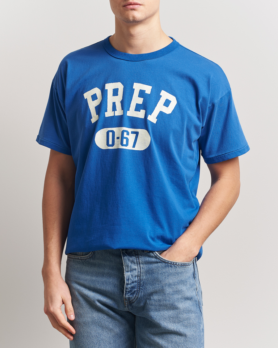 Herren | T-Shirts | Polo Ralph Lauren | Vintage Crew Neck T-Shirt Heritage Blue