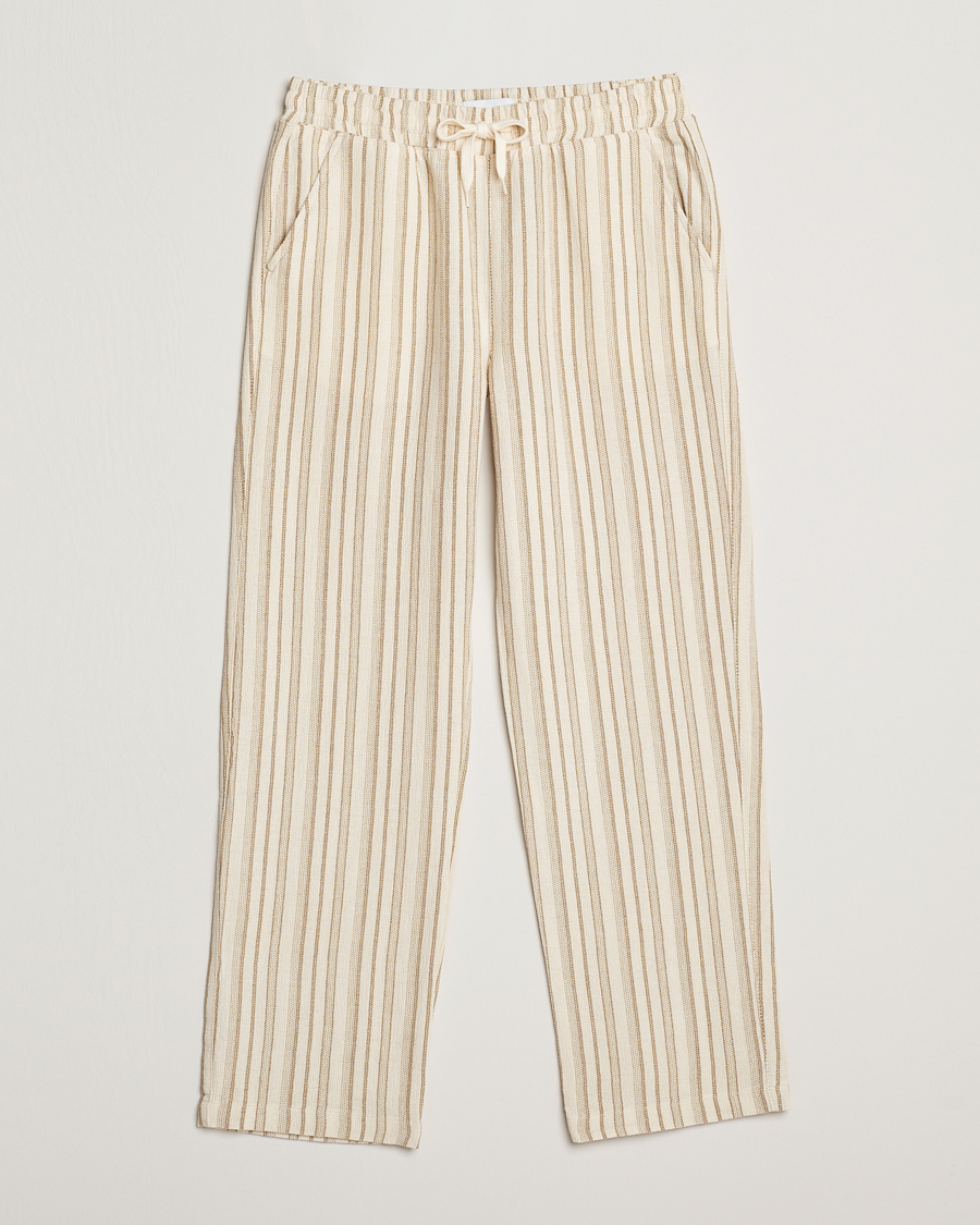 Herren | Hosen | LES DEUX | Houston Stripe Cotton Pants Ivory