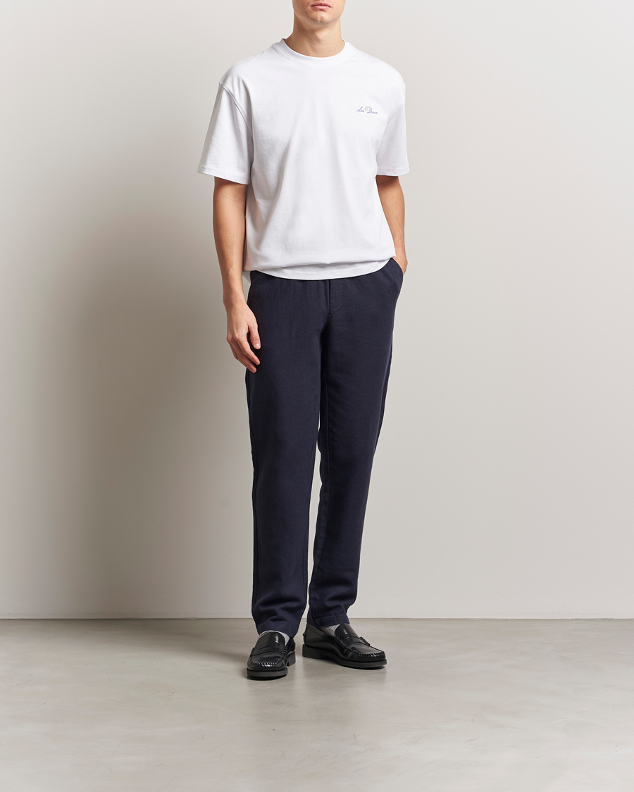 Herren | Hosen | LES DEUX | Patrick Linen Pants Navy