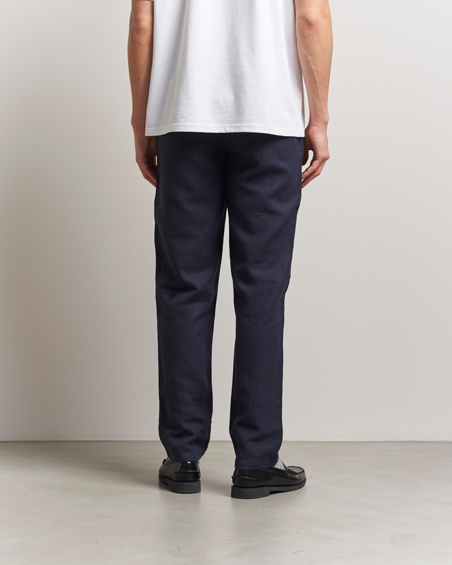 Herren | Hosen | LES DEUX | Patrick Linen Pants Navy