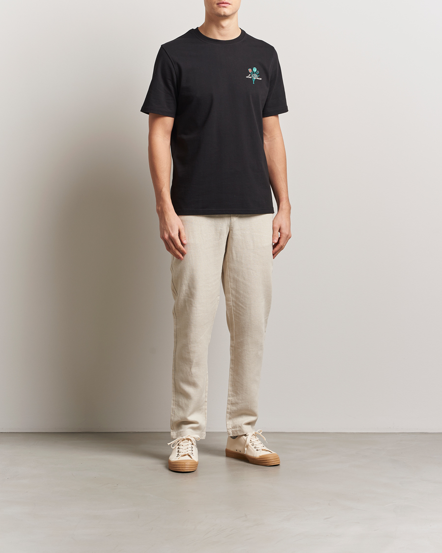 Herren | T-Shirts | LES DEUX | Bruno Café T-Shirt Black