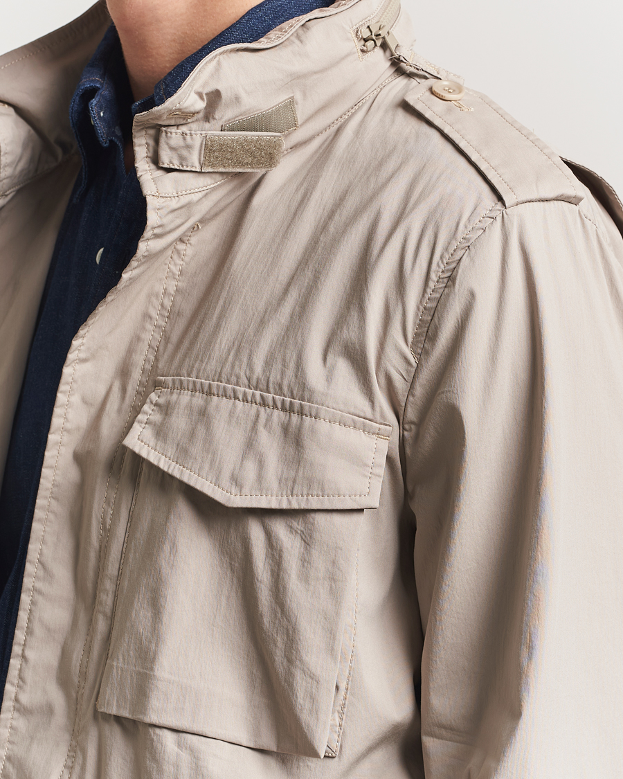 Herren | Jacken | Aspesi | Lightweight Cotton Field Jacket Beige