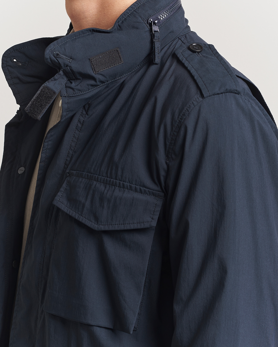 Herren | Jacken | Aspesi | Lightweight Cotton Field Jacket Navy