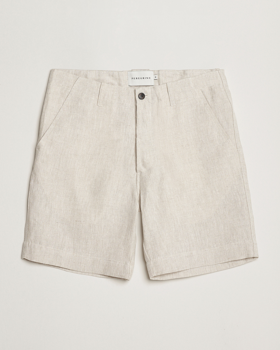 Herren | Shorts | Peregrine | Grange Linen Shorts Natural