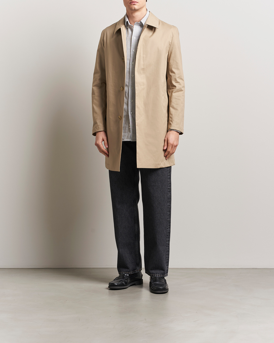 Herren | Jacken | Mackintosh | Donoon Car Coat Fawn