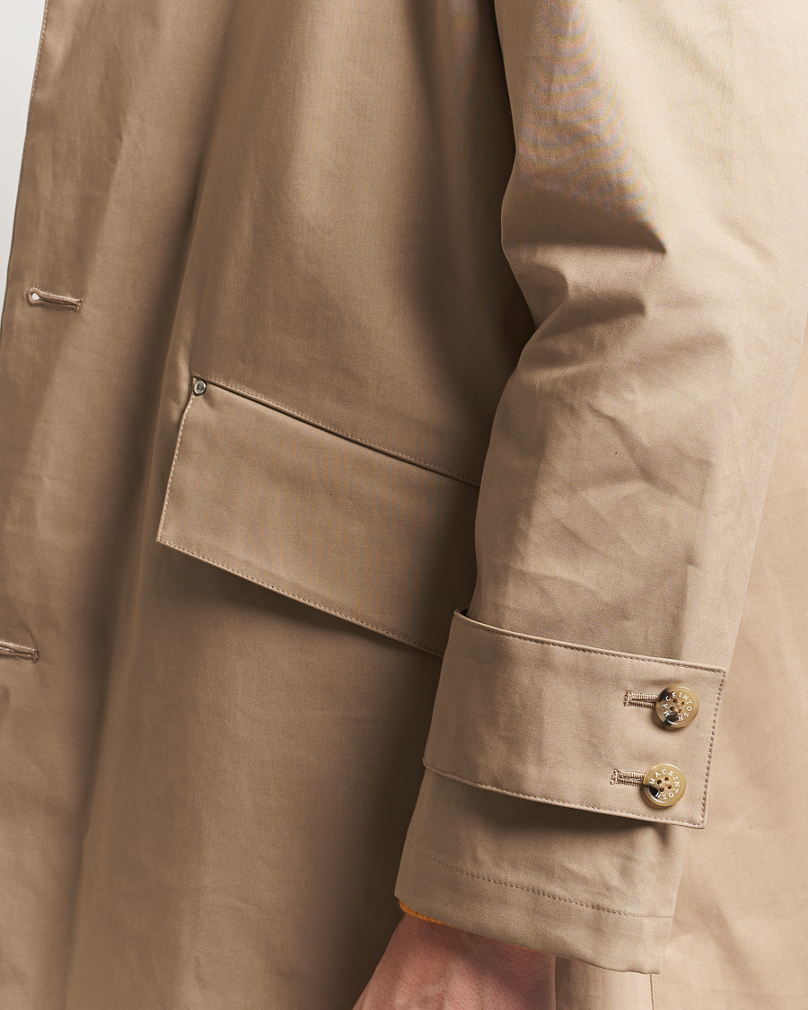 Herren | Jacken | Mackintosh | Humbie GTS Hooded Car Coat Fawn