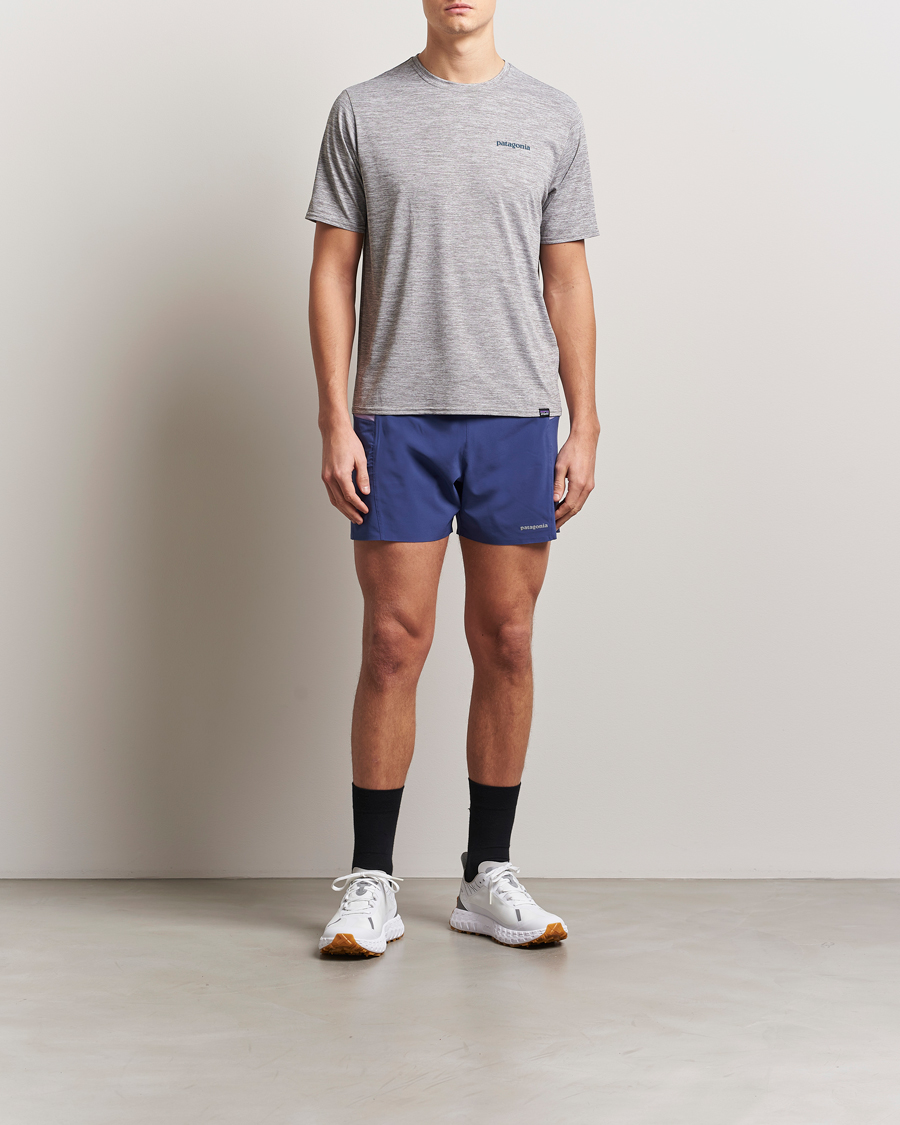 Herren | T-Shirts | Patagonia | Cap Cool Daily Graphic T-Shirt Waters Feather Grey