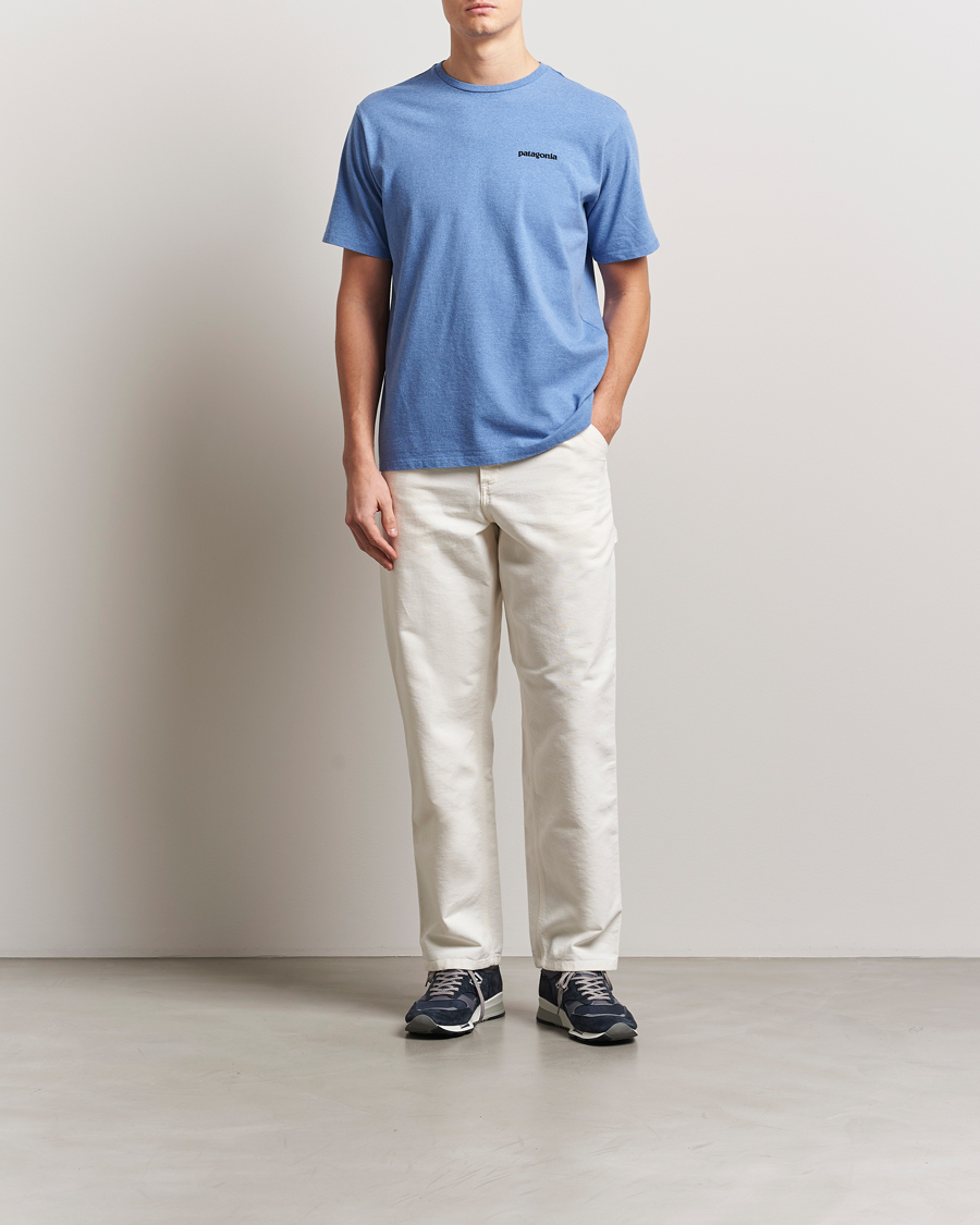 Herren | T-Shirts | Patagonia | P-6 Logo T-Shirt Abudant Blue