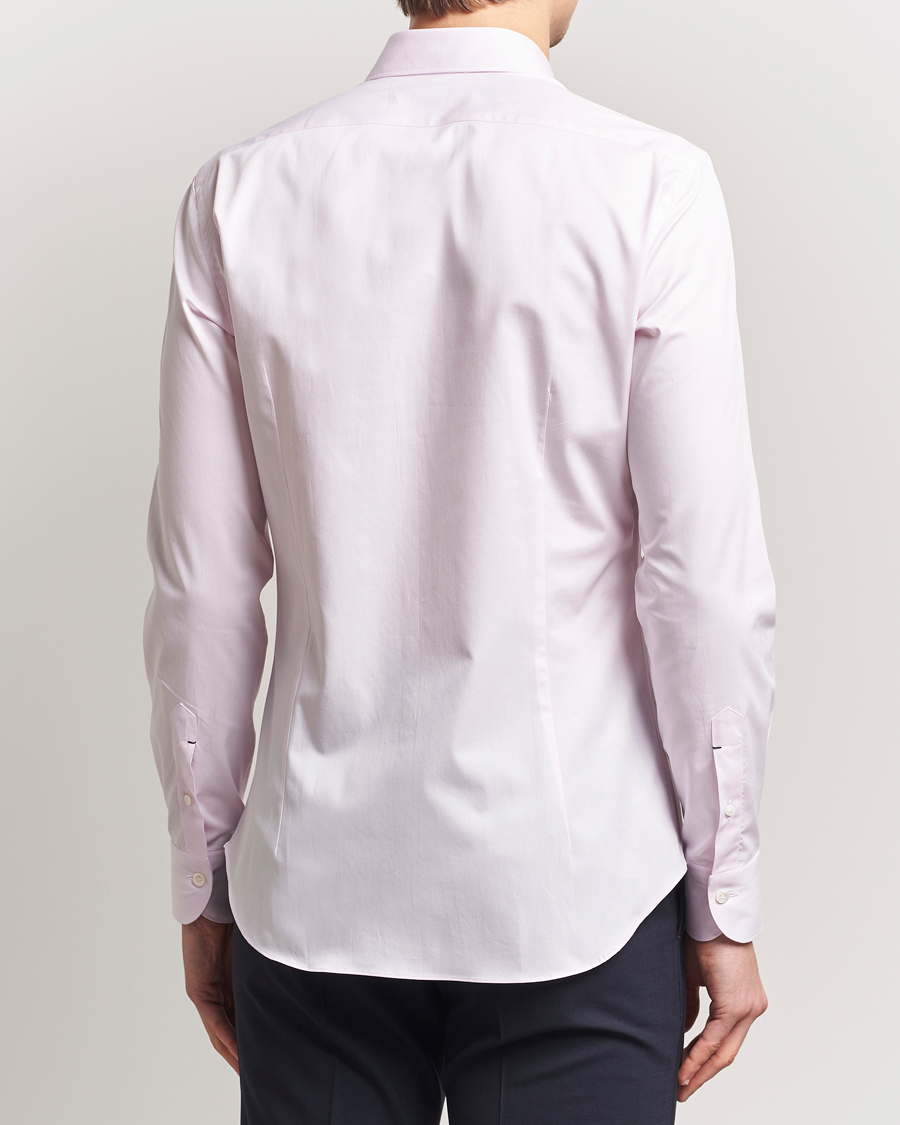 Herren | Hemden | Mazzarelli | Soft Cotton Cut Away Shirt Rosa