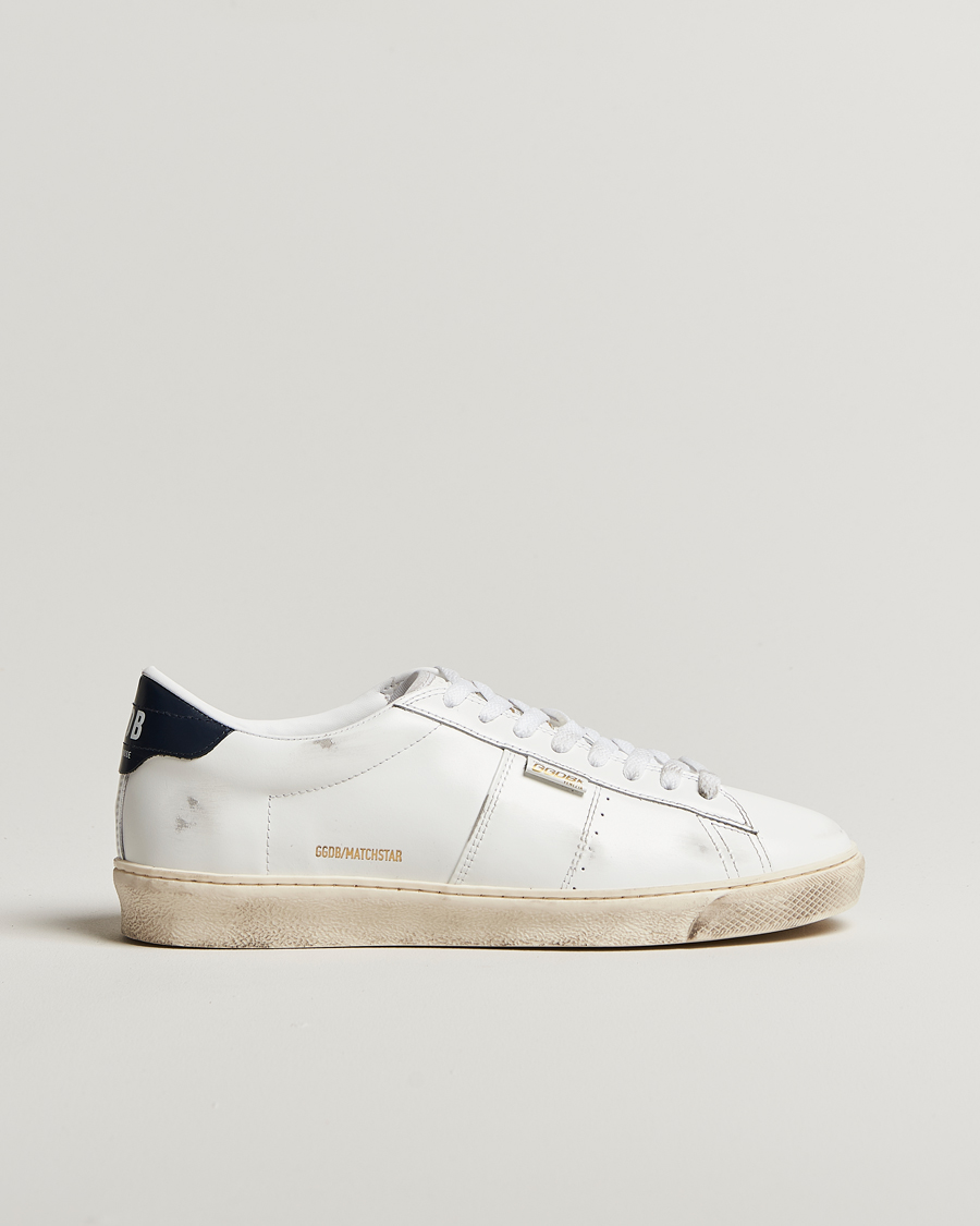 Herren | Golden Goose Matchstar Sneakers White/Blue | Golden Goose | Matchstar Sneakers White/Blue