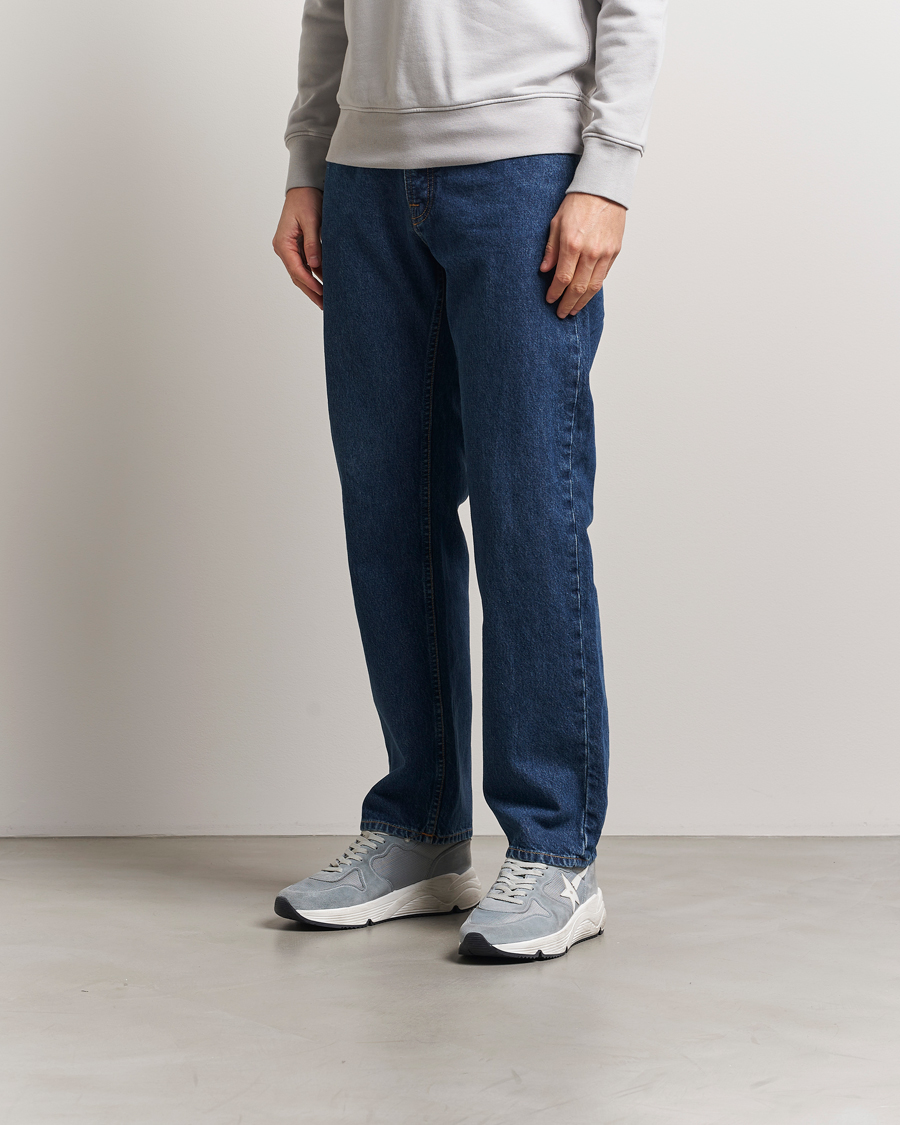 Herren | Golden Goose Running Sole Sneakers Bluette/White | Golden Goose | Running Sole Sneakers Bluette/White