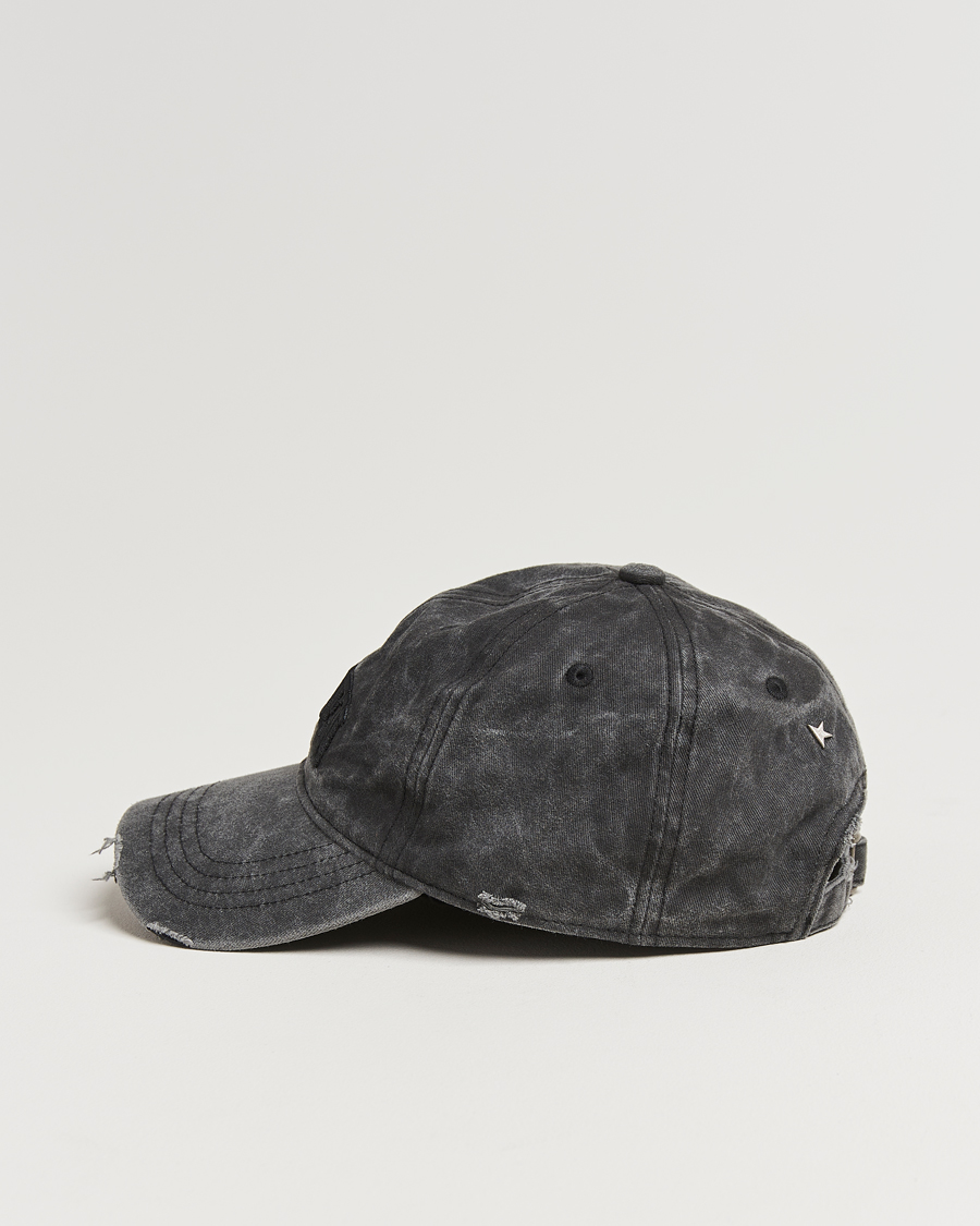 Herren | Golden Goose Cotton Twill Baseball Cap Anthracite | Golden Goose | Cotton Twill Baseball Cap Anthracite