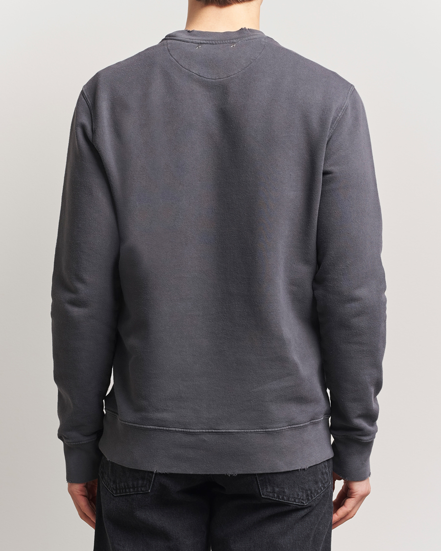 Herren | Pullover | Golden Goose | Distressed Logo Sweatshirt Anthracite