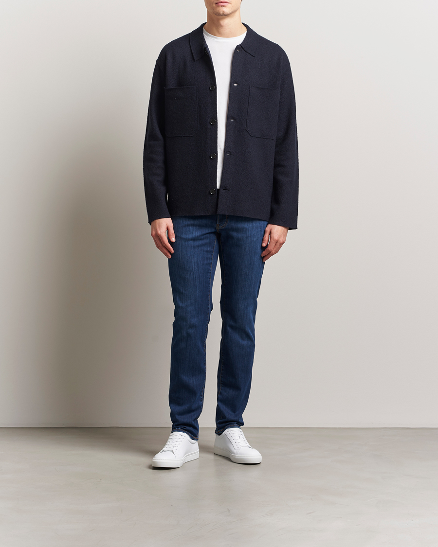 Herren | Jeans | Brax | Chuck Hi-Flex Denim Dark Used