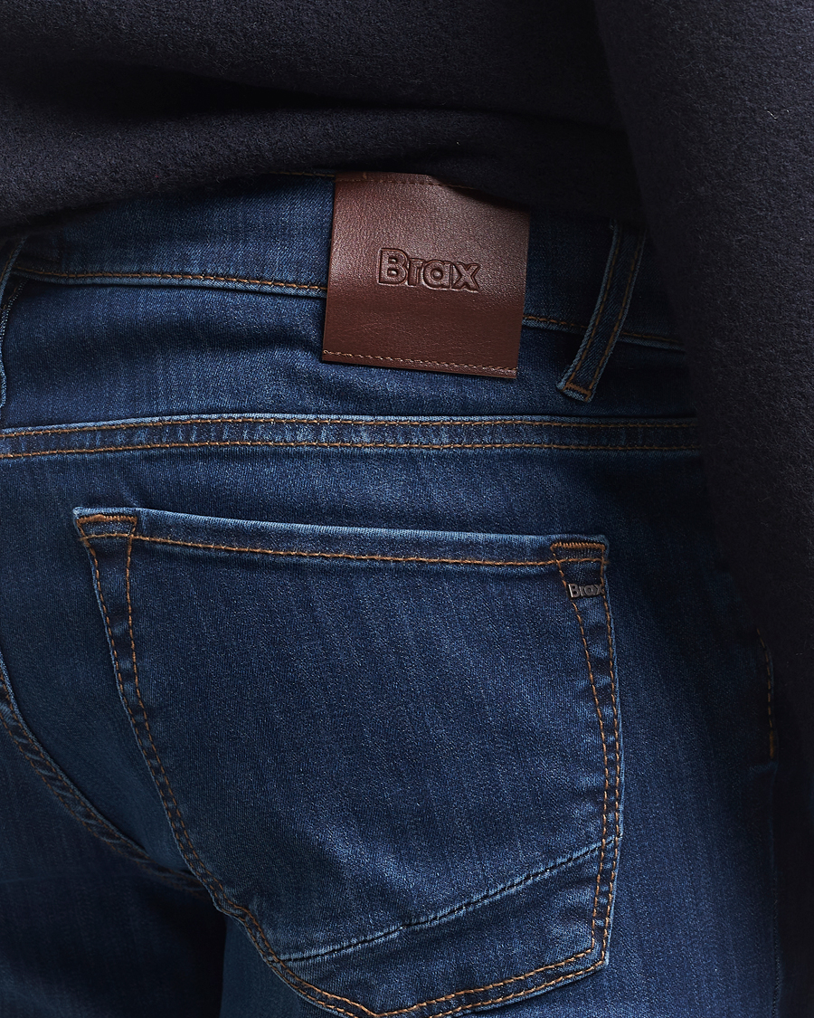 Herren | Jeans | Brax | Chuck Hi-Flex Denim Dark Used