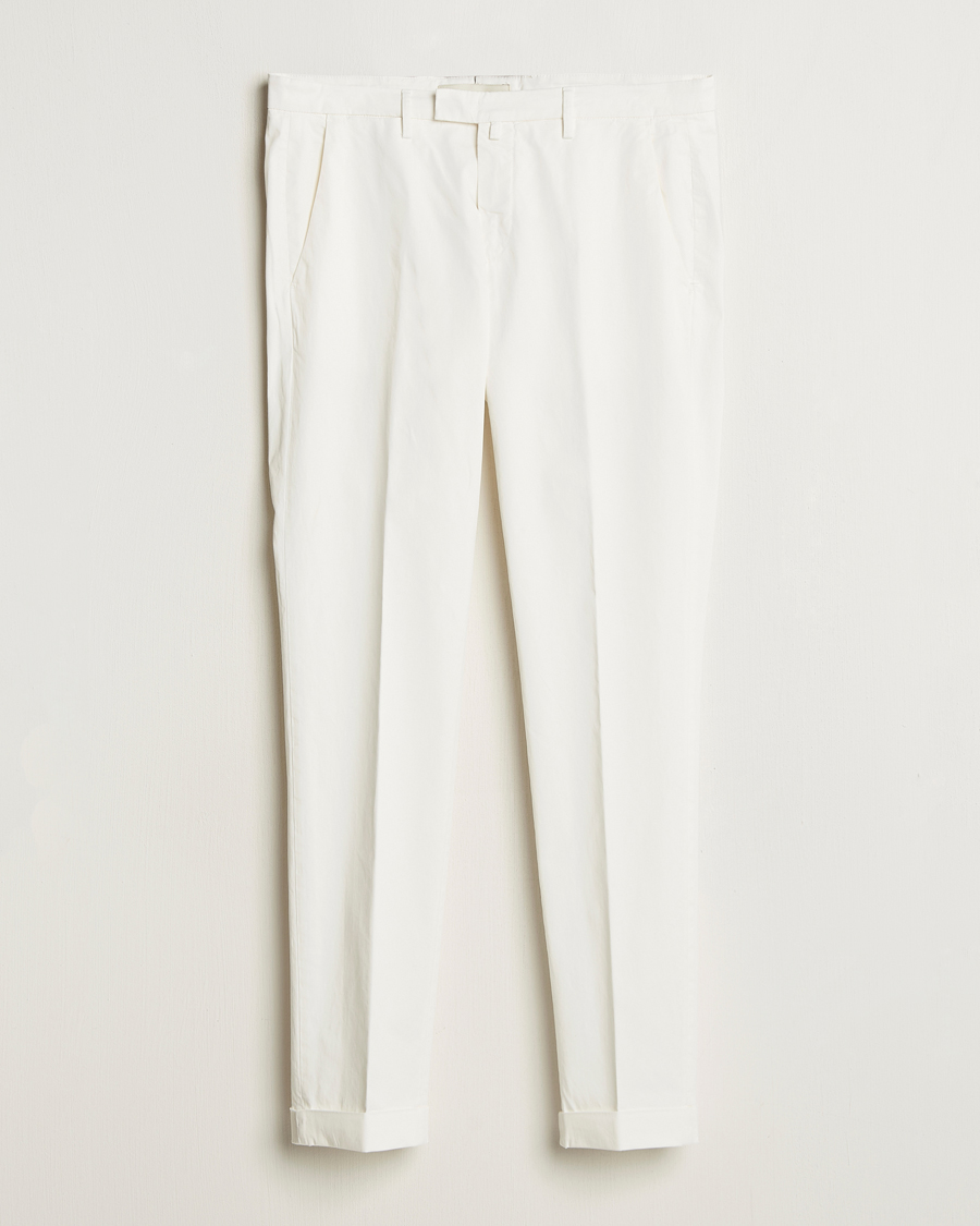 Herren | Hosen | Briglia 1949 | Slim Fit Cotton Chinos White