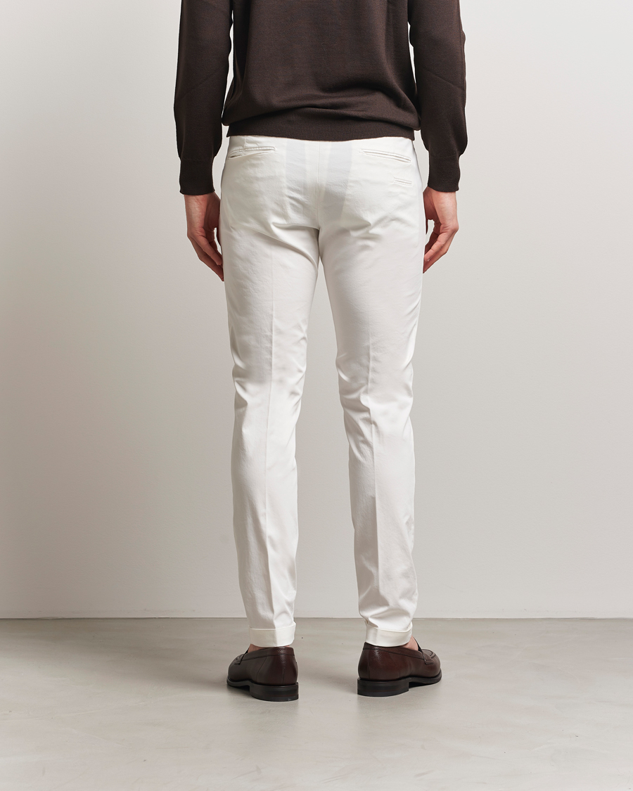 Herren | Hosen | Briglia 1949 | Slim Fit Cotton Chinos White